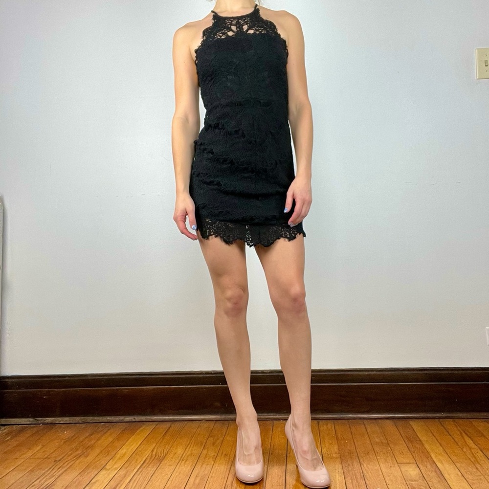 FREE PEOPLE She's Got It Lace Slip Dress
